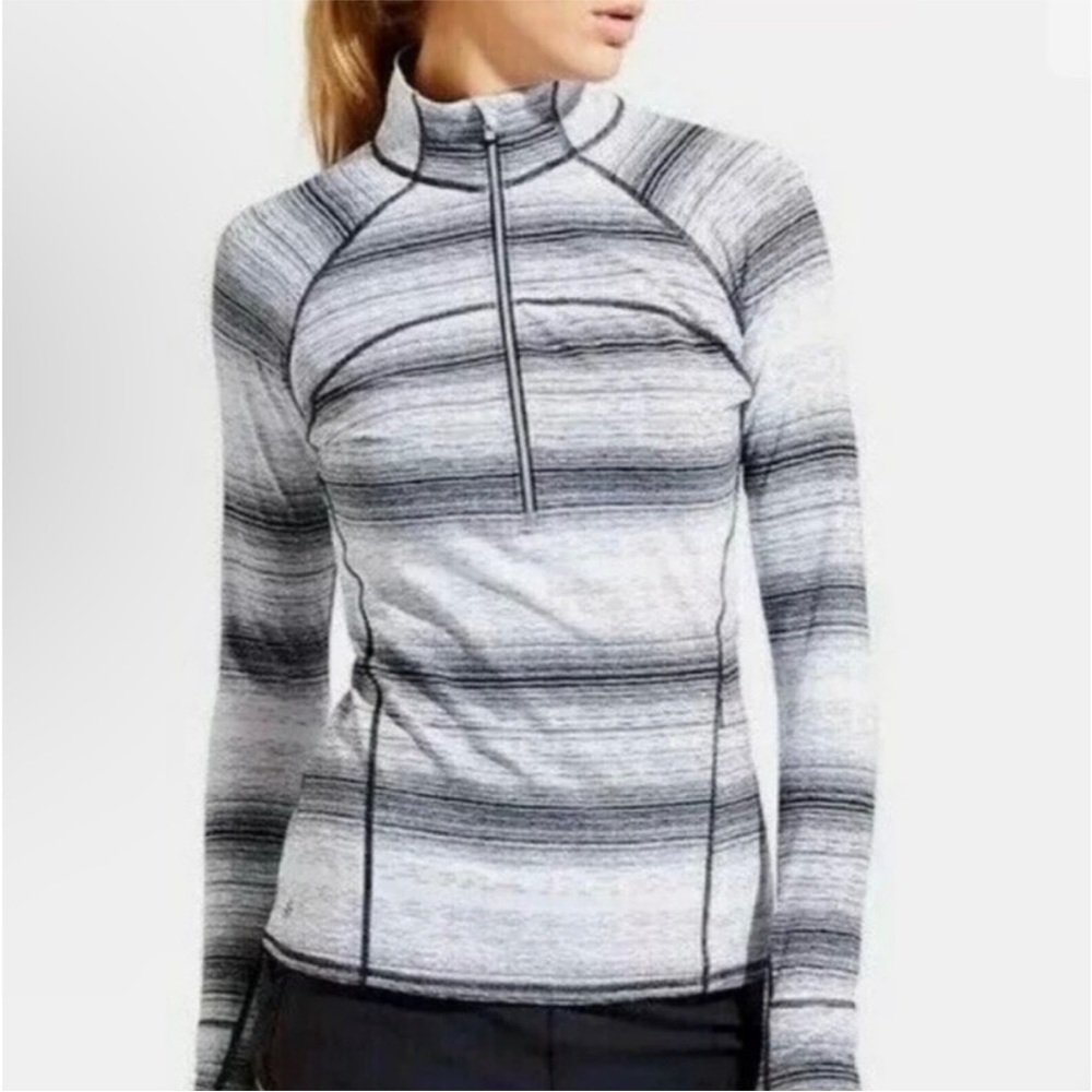 Athleta Running Wild Half Zip 2.0 Stride Size Medium - Picture 1 of 9